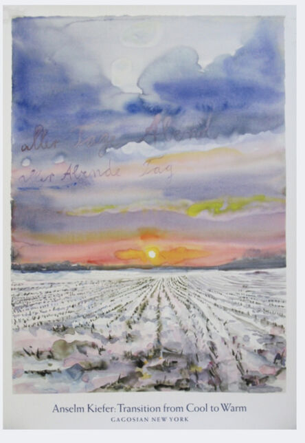 Anselm Kiefer, ‘Transition from Cool to Warm’, 2017
