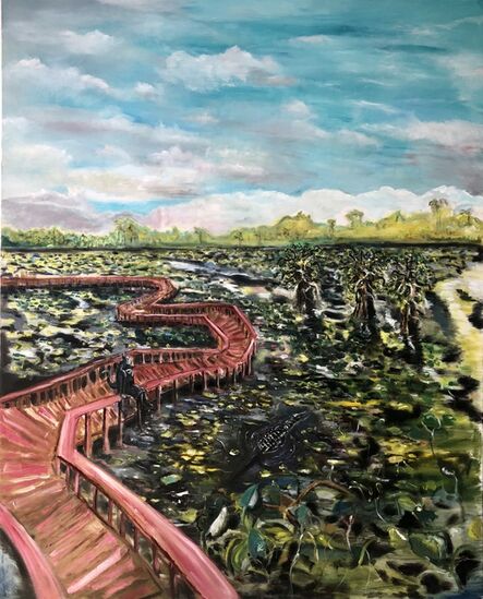 Khotan Fernandez, ‘And a Sharp Left Turn Into the Everglades ’, 2018