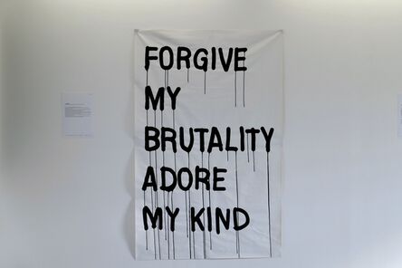 Arthur Francietta, ‘FORGIVE MY BRUTALITY ADORE MY KIND’, 2020