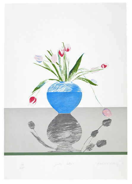 David Hockney, ‘Pretty Tulips  ’, 1969  