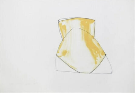 Joel Shapiro, ‘Untitled (Naples Yellow)’, 1980
