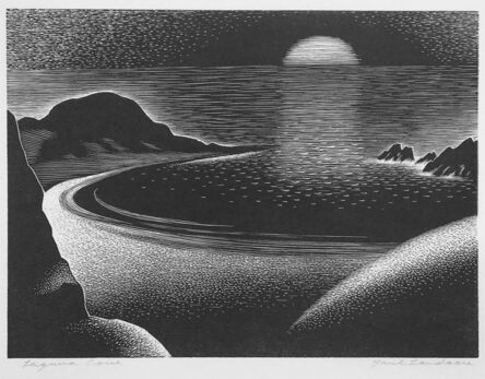 Paul Landacre, ‘Laguna Cove’, 1941