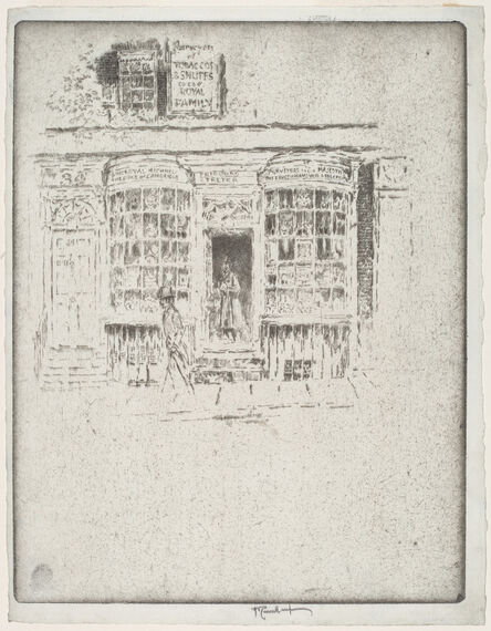Joseph Pennell, ‘The Tobacco Shop’, 1903