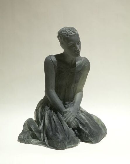 Nicolas Africano, ‘Kneeling Figure (grey)’, 2016