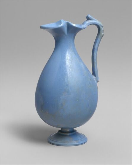 Unknown Roman, ‘Glass oinochoe (jug)’, late 1st century B.C.–early 1st century A.D.