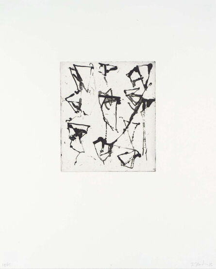Brice Marden, ‘Etchings to Rexroth #4’, 1986