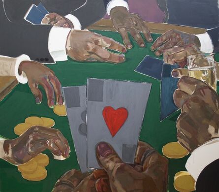 Enrico Riley, ‘Untitled: Card Players, Riches of the Past, Present, Future’, 2020