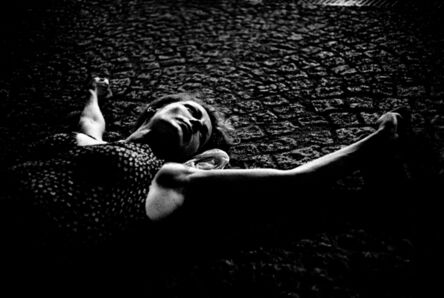 Jehsong Baak, ‘Woman Lying on Pavement’, 2003