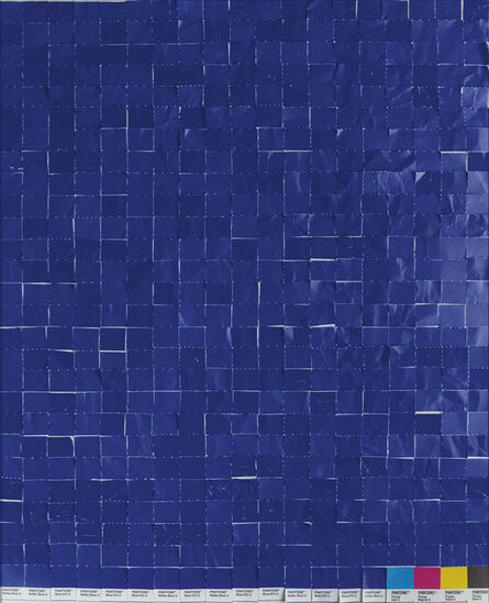 Vik Muniz, ‘After Yves Klein (from Pictures of Color)’, 2001