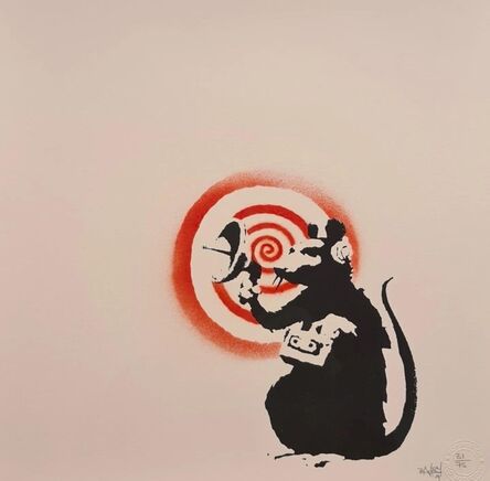 Banksy, ‘Radar Rat’, 2004