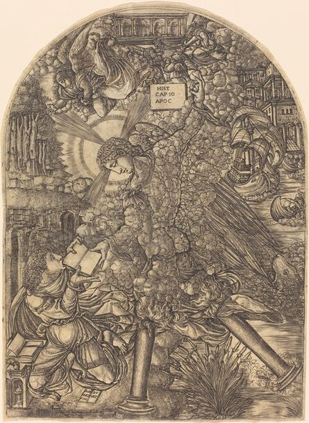 Jean Duvet, ‘The Angel Gives Saint John the Book to Eat’, 1552/1556