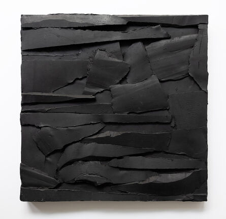Carla Gimbatti, ‘Reliefes #07 Black, Wall Sculpture ’, 2022