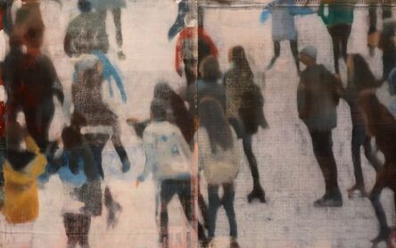 Philip Buller, ‘Small Crowd On Ice’, 2016