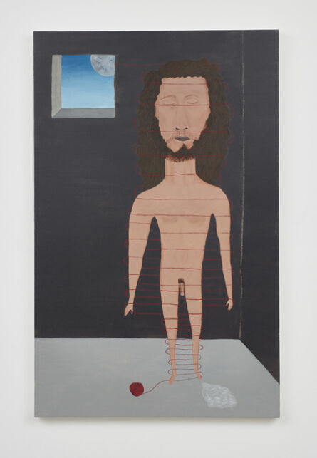 Cecilia Vicuña, ‘Hombre amarrado/Tied Man’, 2019-after the lost original 1971 work