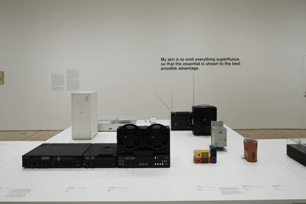 Dieter Rams, ‘Installation view "Less and More: The Design Ethos of Dieter Rams"’, 2011