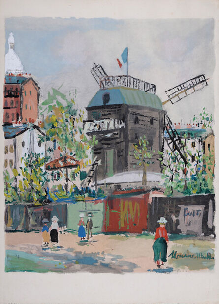 Maurice Utrillo, ‘Le Moulin de la Galette’, 1950