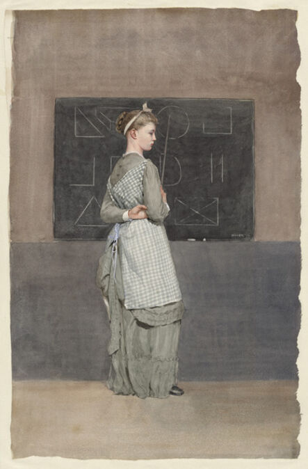 Winslow Homer, ‘Blackboard’, 1877