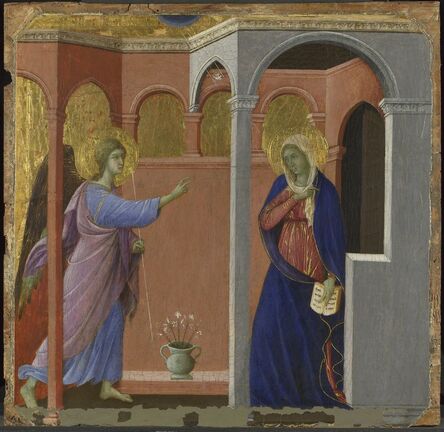 Duccio, ‘The Annunciation’, 1307/8-1311