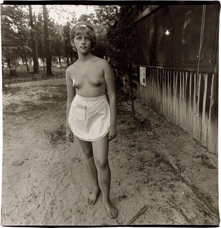Diane Arbus, ‘A Waitress in a Nudist Camp, New Jersey’, 1963