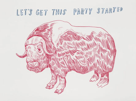 Dave Eggers, ‘LIVE AUCTION: Untitled (Let’s Get This Party Started)’, 2015