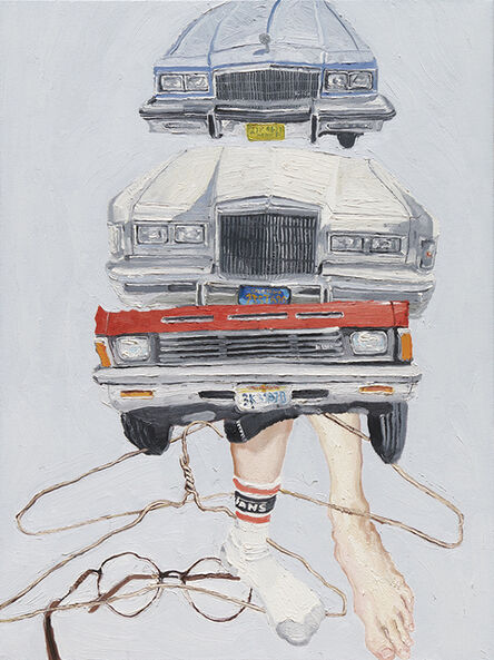 Emilio Villalba, ‘Cars, Wires and Feet’, 2021