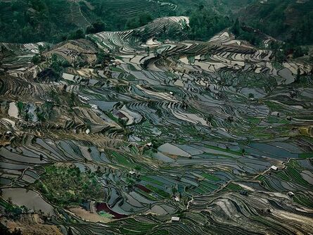 Edward Burtynsky, ‘Rice Terraces #5, Western Yunnan Province, China’, 2012