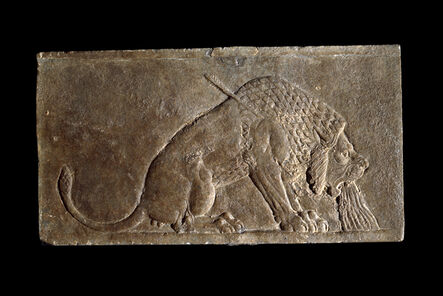 ‘The Dying Lion, a stone panel from the North Palace of Ashurbanipal’, ca. 645 B.C.