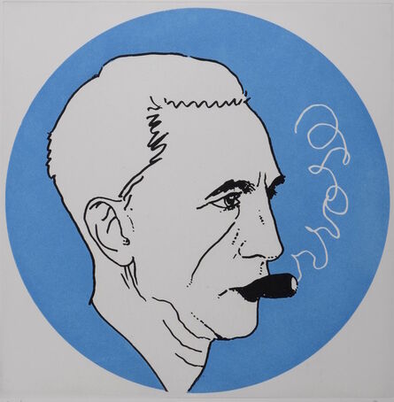 Man Ray, ‘Portrait of Marcel Duchamp’, 1972
