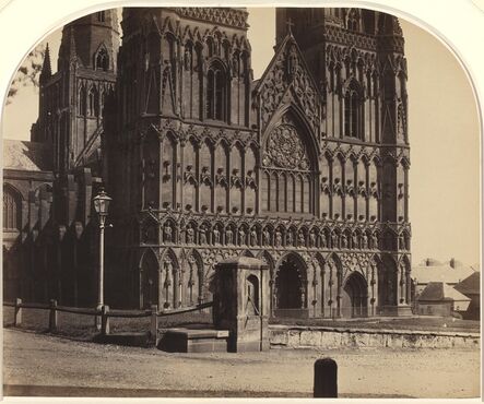 Roger Fenton, ‘Lichfield Cathedral from the North-west’, 1858