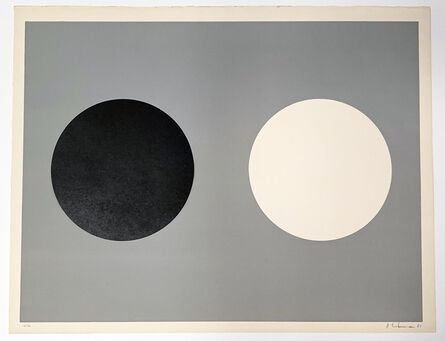 Alexander Liberman, ‘Two Circles’, 1961