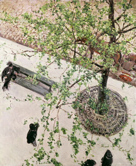 Gustave Caillebotte, ‘The boulevard Seen From Above’, 1880