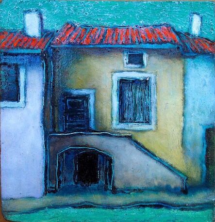 Andy Newman, ‘House with Stairs (Colombiers)’, 2021