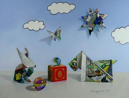 Irene Georgopoulou, ‘O is for Origami’, 2020