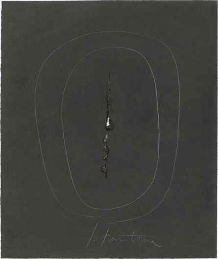 Lucio Fontana, ‘Concetto spaziale’, 1966-1968