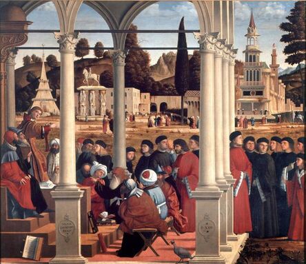 Vittore Carpaccio, ‘The disputation of St. Stephen’, 1514