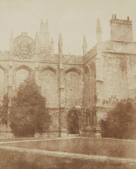 William Henry Fox Talbot, ‘All Souls College Chapel, Oxford’, 1840s