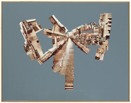 David Hockney, ‘Canal and Road, Kyoto, February 19’, 1983
