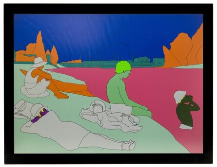 Michael Craig-Martin, ‘Deconstructing Seurat’, 2005