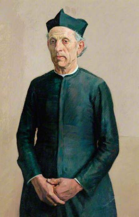 William Rothenstein, ‘The Village Priest’, ca. 1925