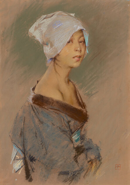 Robert Frederick Blum, ‘The Japanese Girl’, 1890