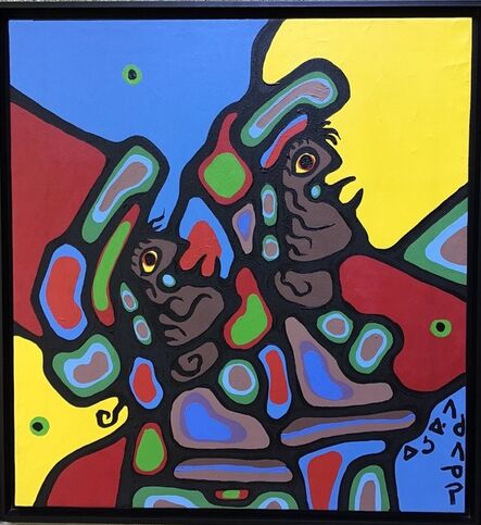 Norval Morrisseau, ‘Brothers ’, 1980