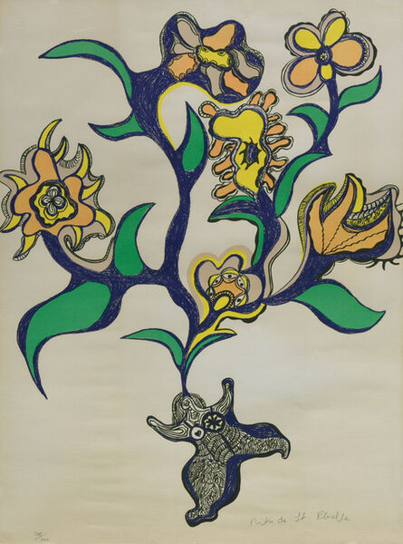 Niki de Saint Phalle, ‘Rêve ou nana fleurs’, /