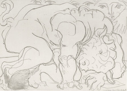 Pablo Picasso, ‘Minotaure Blesse, VI’, 1933