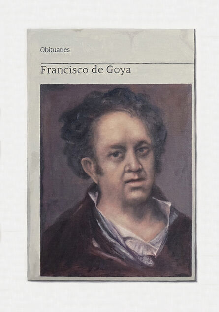 Hugh Mendes, ‘Obituary: Francisco de Goya’, 2018