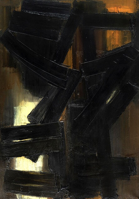 Pierre Soulages, ‘Peinture 92 x 65 cm, 3 aout 1954’, 1954