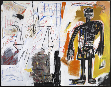 Jean-Michel Basquiat, ‘Untitled (Black Figure)’, 1982