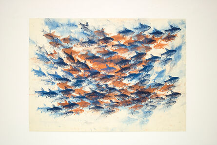 Philip Taaffe, ‘Untitled (School of Fish)’, 1997