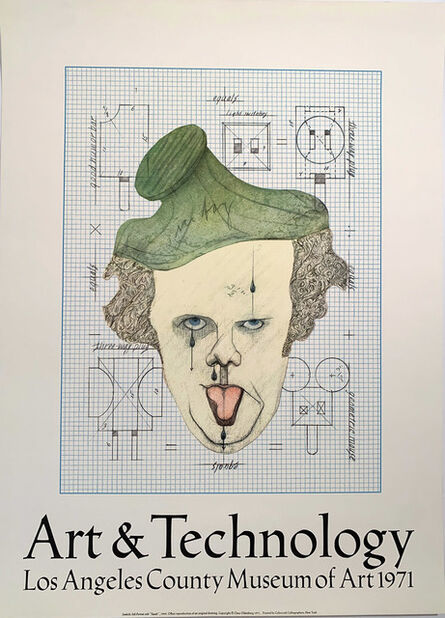 Claes Oldenburg, ‘Art & Technology, Los Angeles County Museum of Art Poster, Gallery Poster ’, 1971