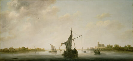 Aelbert Cuyp, ‘A View of the Maas at Dordrecht’, 1645-1646