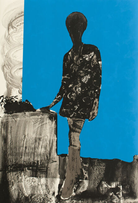 Hurvin Anderson, ‘Mrs. S. Keita - Blue’, 2010